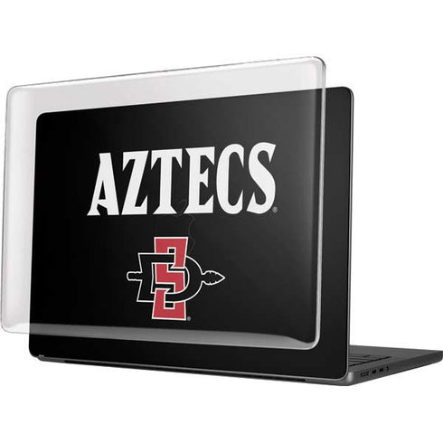 San Diego State University Aztecs Black MacBook Pro 14in (2021-24) Case plus Skin